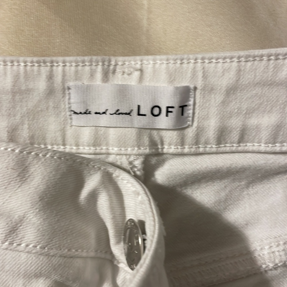 Loft white jeans - Picture 3 of 3
